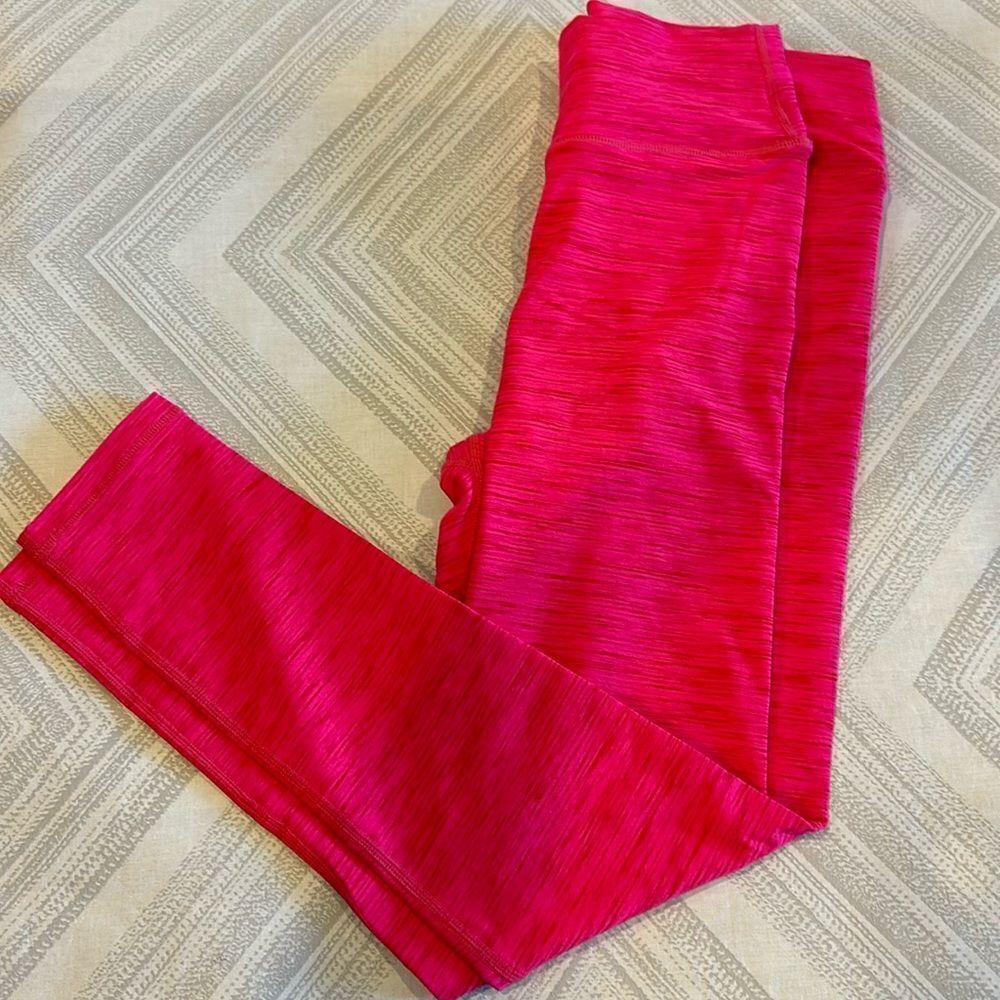 The Upside Women’s Saanvi Dance Midi Pant Hot Pink Leggings